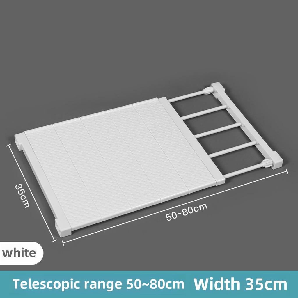 Неклеящаяся полка для хранения перегородок в гардеробе и тумба для обуви