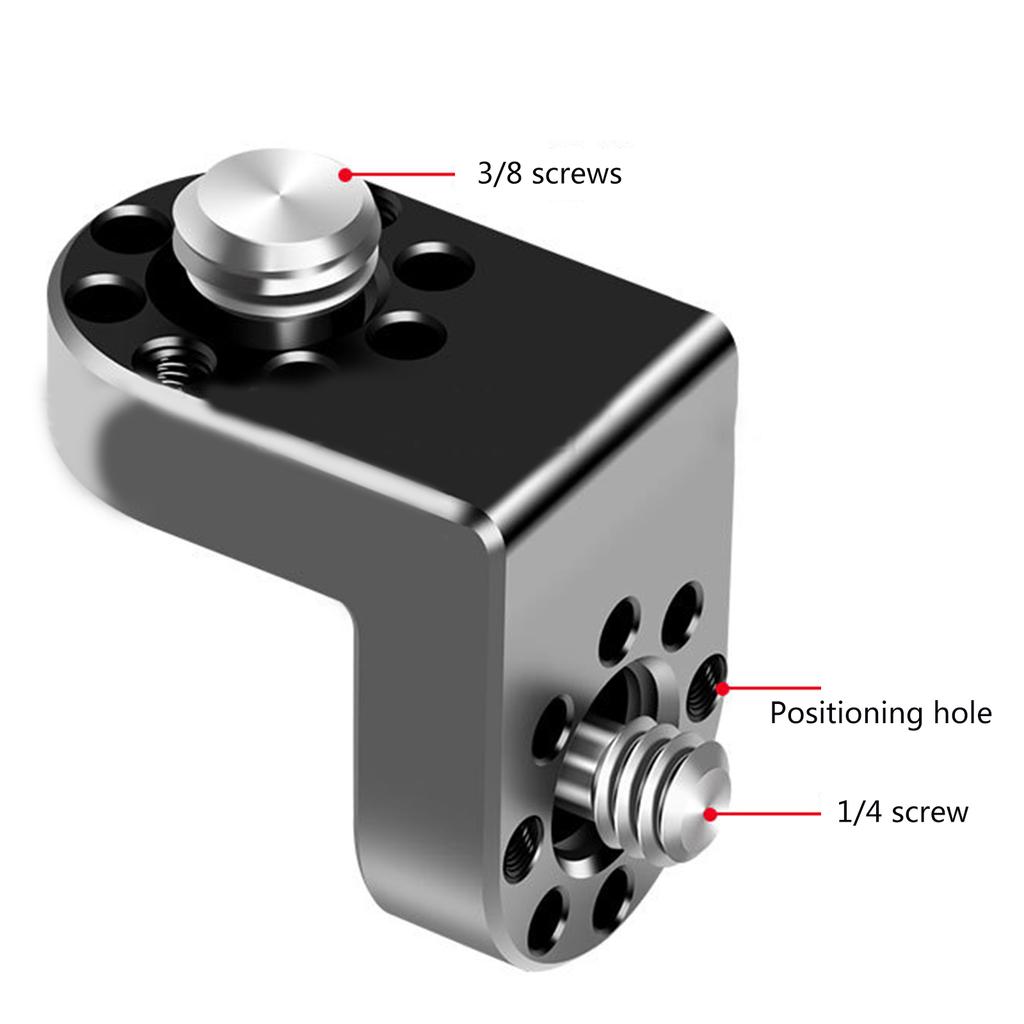 Кронштейн-адаптер для крепления камеры из алюминиевого сплава, легкий, угловой, держатель-удлинитель для камеры для приключений на открытом воздухе