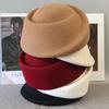 Hepburn Style Beret Hat Elegant Fedora Hat Fashion Fascinators Hats  Fashion Show