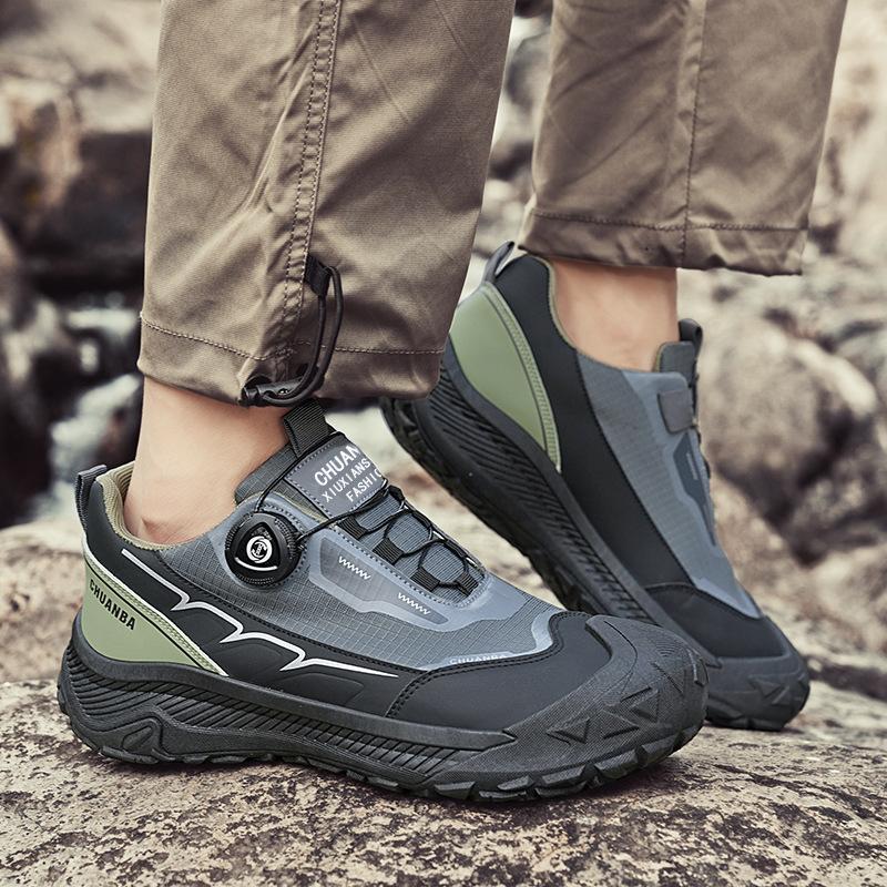 Men S Plus Size Outdoor Hiking Shoes Casual Sports Shoes Thick Sole