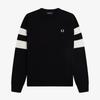 Fred Perry [Острый] Рукав с контрастной отделкой Вязаный (102) Afpm2335533-102