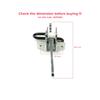 EDP1066-1 2 Pieces Rear Left AND Right Door Catch Hinge Brake Stop Check Strap Limiter for BMW 5 Series E34 7 Series E32 51228168090