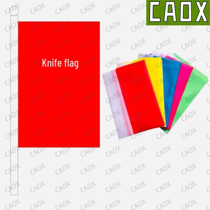 Пятицветные уличные флаги CAOX из понжи