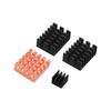 Raspberry Pi 5 Aluminum Heatsink & Copper Radiator with Thermal Paste