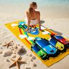 1pc Tayo The Little Bus3 Beach Towel, Comfortable and Thick, and Swimming/Bath/Picnic/Camping Towel, Suitable for Seaside Beaches