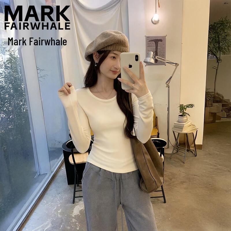 Mark Fairwhale Женская приталенная футболка с длинным рукавом