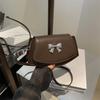 Underarm Bag Women's 2025 Autumn New Trendy High-value Fashion Versatile Shoulder Messenger Bag Bow Saddle Bag