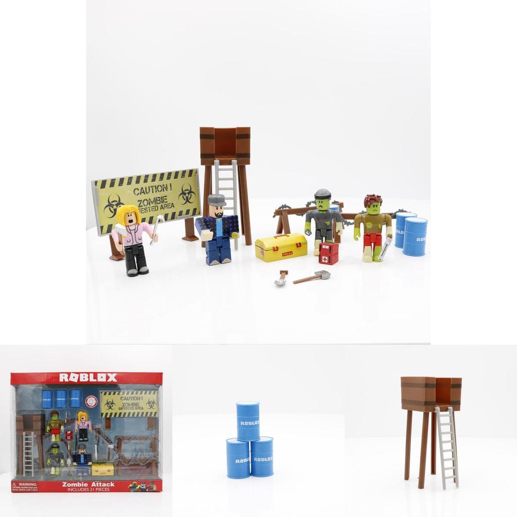 Премиальная игра Roblox Figma Набеги зомби Блочная кукла Русалка Игровой набор Экшн-фигурка Игрушка