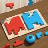 Двойная красно-синяя блочная игра-головоломка с соревновательным колокольчиком, испытание логического мышления, развивающая семейная настольная игра