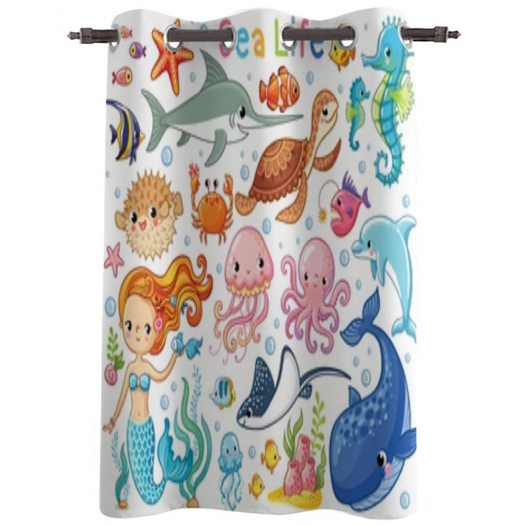 2PC  Home Decoration Curtains, Red Gold Ramadan Festival With Pole Pocket Curtains, Suitable For Living Room, Study Farm