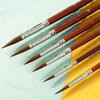 JOWOART 6pcs Watercolor Pen Set Weasel Hair Hook Line Pen Round Head Gouache Pen Digital Oil Meticulous Hand-painted Paint Line Art Test