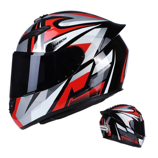 Мотоциклетный шлем, гоночный мотокросс, мото шлемы, полнолицевые шлемы, откидной мото, черный мотоцикл для взрослых, уличный туризм, крутой гонщик