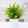 Имитация цветочного горшка Искусственное горшечное растение Никогда не вянет Не выцветает Сценический макет Реквизит для съемок Не требует обрезки Домашний искусственный бонсай