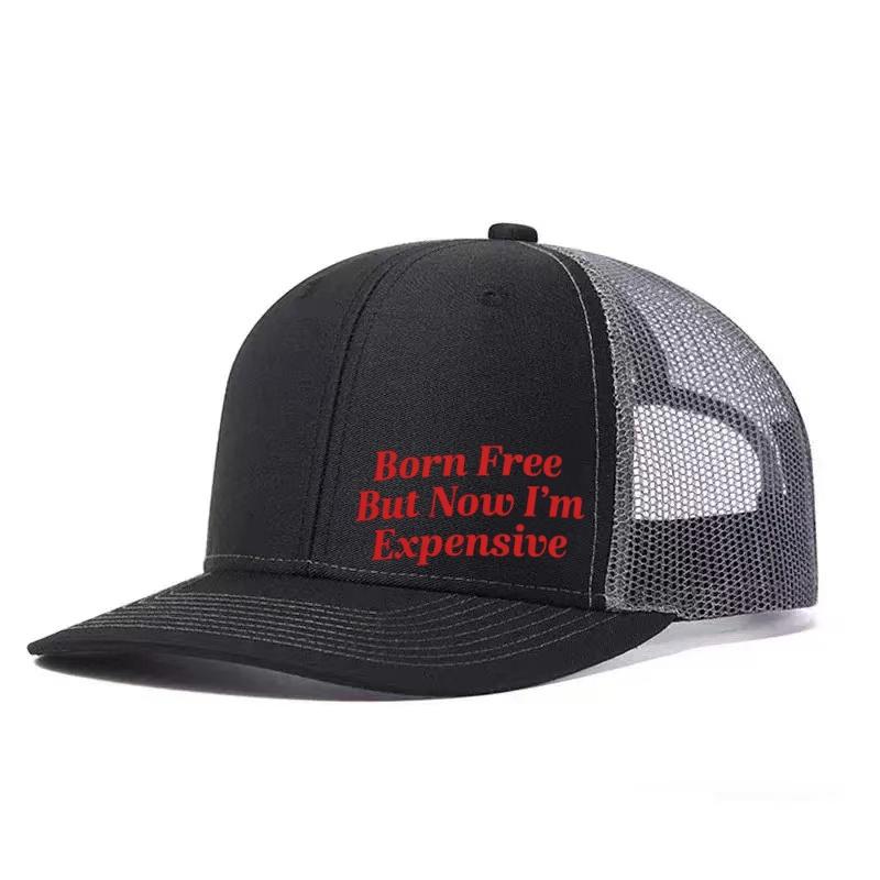 Born Free Дорогая Бейсболка с принтом, регулируемая, Snapback, Папина кепка, Дышащая, Сетчатая кепка-тракер, Для гольфа, рыбалки, на открытом воздухе, Кепка от солнца