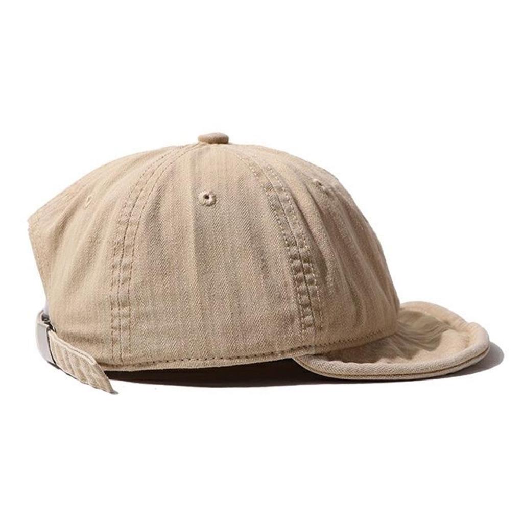 ДВУХКЛИНОВАЯ Кепка судьи с коротким козырьком Доступна в больших размерах Однотонная и Идеально подходит для и Открытого воздуха и Осени Мужская, Размеры, Цвет, Дышащая, Легкая, Мягкая,