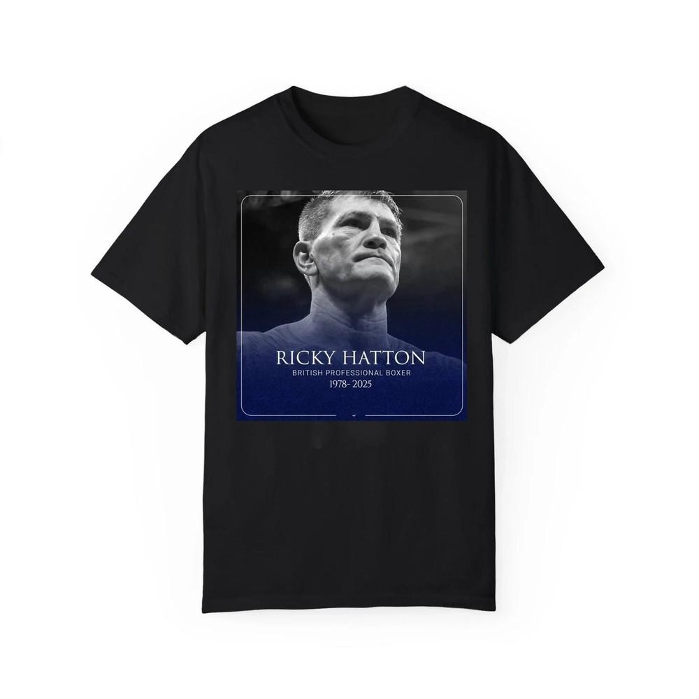Ricky Hatton rip T Shirt GIFL COTTON Men CM129 Unisex T-Shirt
