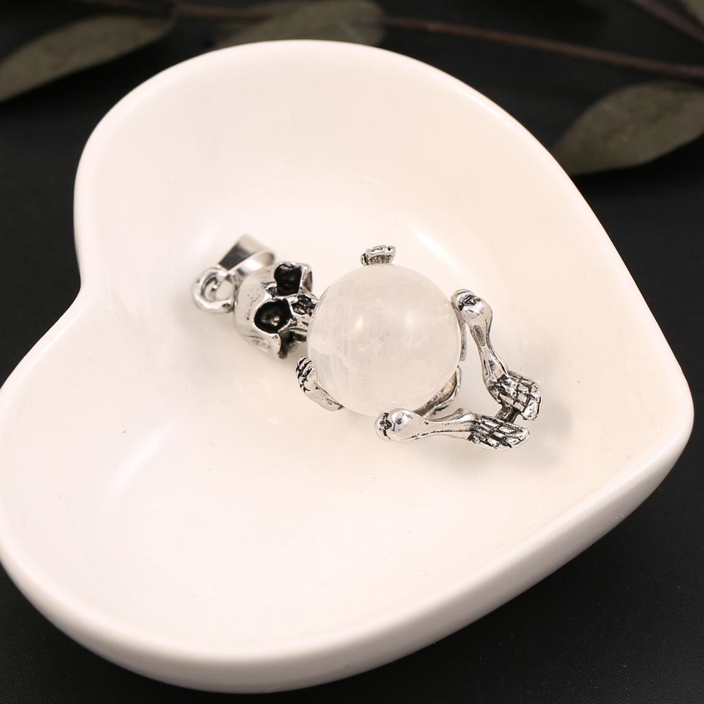 Ожерелье, кулон из натурального камня малахит/розовый кварц, подвеска в форме черепа, подвески для изготовления ювелирных изделий, ожерелье, браслет, аксессуары