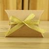 50pcs Paper Pillow Case Blank Gift Box Party for Candy Storage Bag Jewelry Crafts Handmade Soap Small Gifts Favors