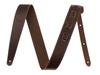 FenderEssentials Leather Strap Brown [Guitar Strap]