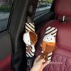 Cute Milk Tea Biscuit Car Seatbelt Shoulder Pad, Car Accessories, Decoration, New Car Gift
