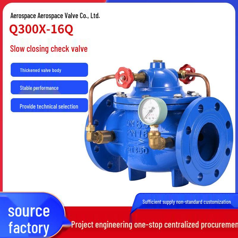 Soft-Closing Silencing Water Hammer Fire Pump Control Valve Q300X-16Q