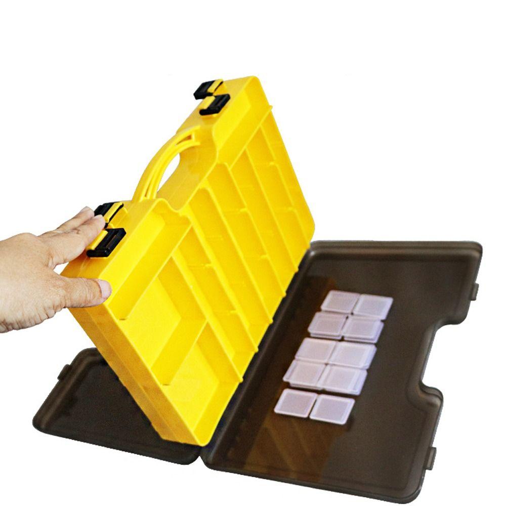 Двусторонняя двухсторонняя коробка для рыболовных снастей, быстрая идентификация, приманка, чехол для поддельной приманки, чехол для хранения приманок