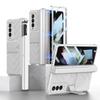 Полная защита экрана стеклянная пленка чехол для Samsung Galaxy Z Fold 4 Fold3 Fold4 Fold 3 5g Zfold4 Zfold3 подставка держатель Coque