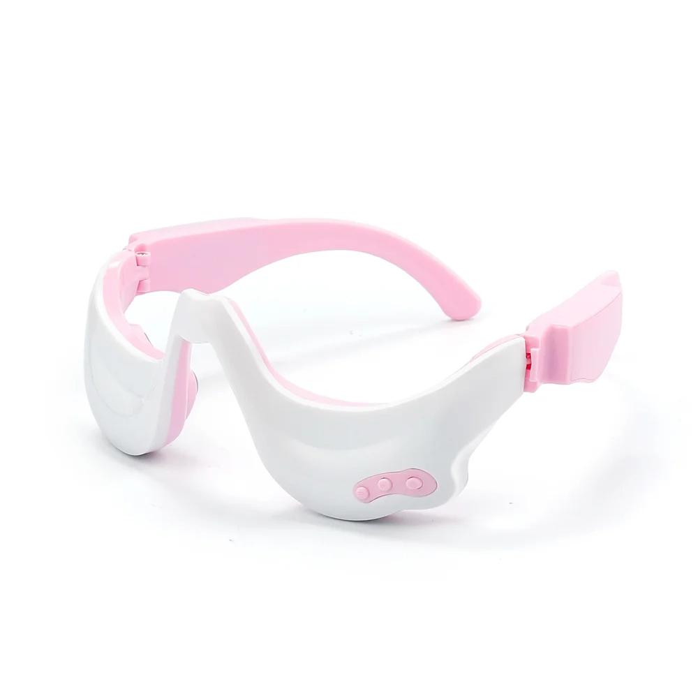 3D EMS Микротоковой Импульсный Массажер для Глаз Расслабляющая Прогревающая Терапия Акупрессура Снятие Усталости Уменьшение Морщин Кровообращение