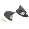 Carbon Fiber Pattern Mirror Cover Strong Scratch Resistant Mirror Case Hassle Free Setups Suitable for MK7 Golf