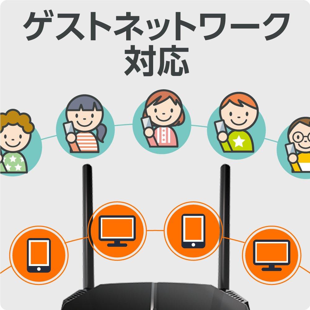 Снятый с производства маршрутизатор NETGEAR WiFi Wireless LAN AC1200 Speed R6120 [производитель продукта] 867+300 Мбит/с