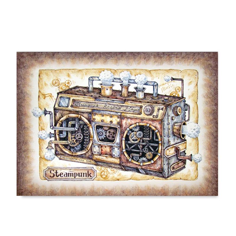 Винтажный граммофон, швейная машинка, холст, картины, классические постеры и принты, настенные картины для гостиной, украшения дома