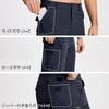 Men's 7/8 Length Half Pants, Workwear, Trekking Shorts, Quick-Drying, Breathable, Fishing Wear,
