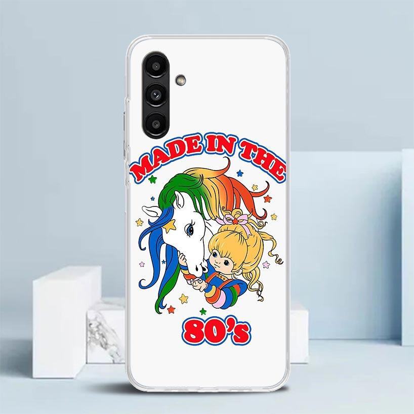 R-Rainbow Cute Brite Cover for Samsung Galaxy A17 A37 A57 A16 A26 A36 A56 A15 A14 A55 Phone Case A13 A53 A25 A35 A24 A34 A23 A33