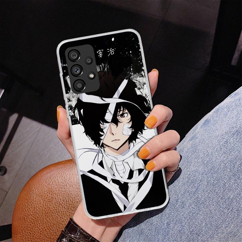 Чехол для телефона Bungo Stray Dogs Дазай для Samsung Galaxy A17 A16 A15 A14 A13 A57 A56 A55 A54 A53 A37 A36 A35 A34 A33 A26 A25 A24 A23