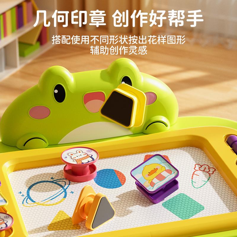 Douyin Early Education Children'S Drawing Board Toys 1-3 Years Old Baby Magnetic Writing Duck Board Color Household Erasable