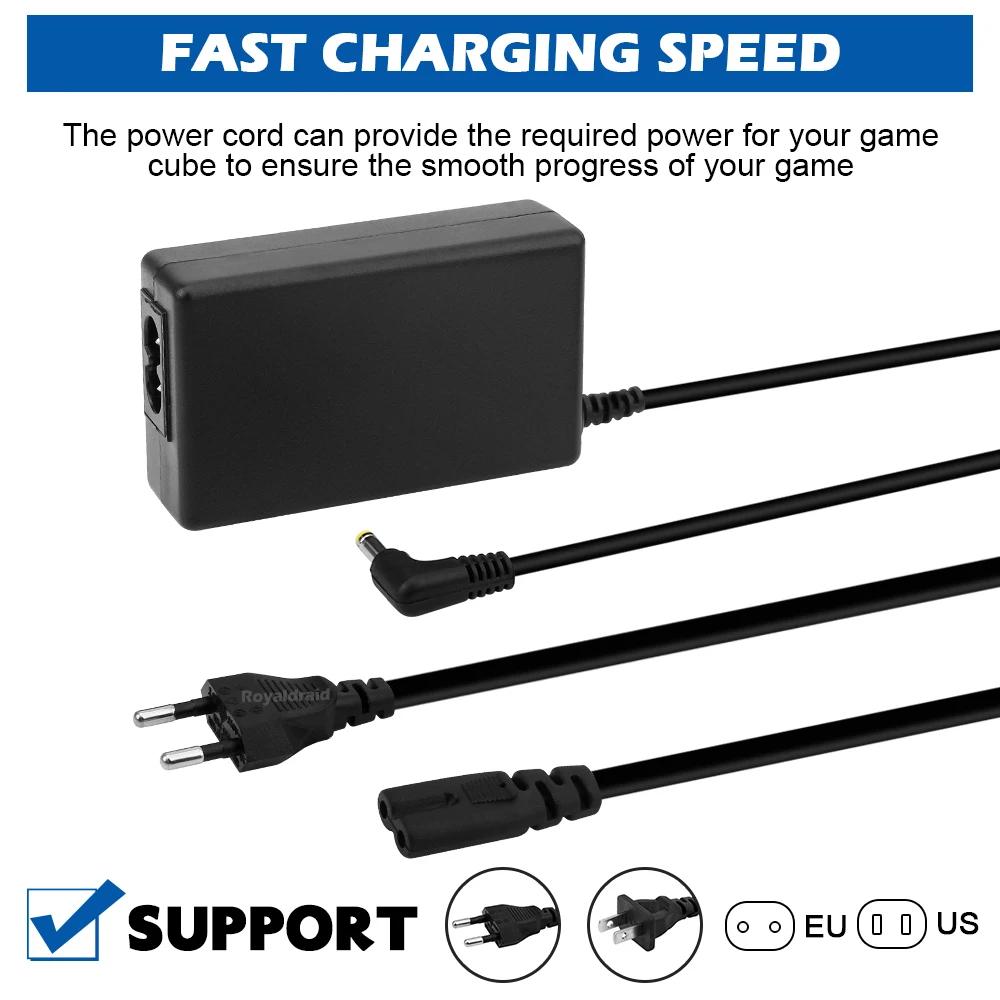 Адаптер переменного тока 5 В для PSP 1000/2000/3000, зарядное устройство для дома и путешествий, шнур питания для PSP1000 2000 3000, вилка стандарта ЕС и США