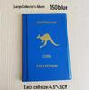 Альбом для монет из ПВХ: Портативное 10-страничное хранилище на 24 ячейки для коллекции монет