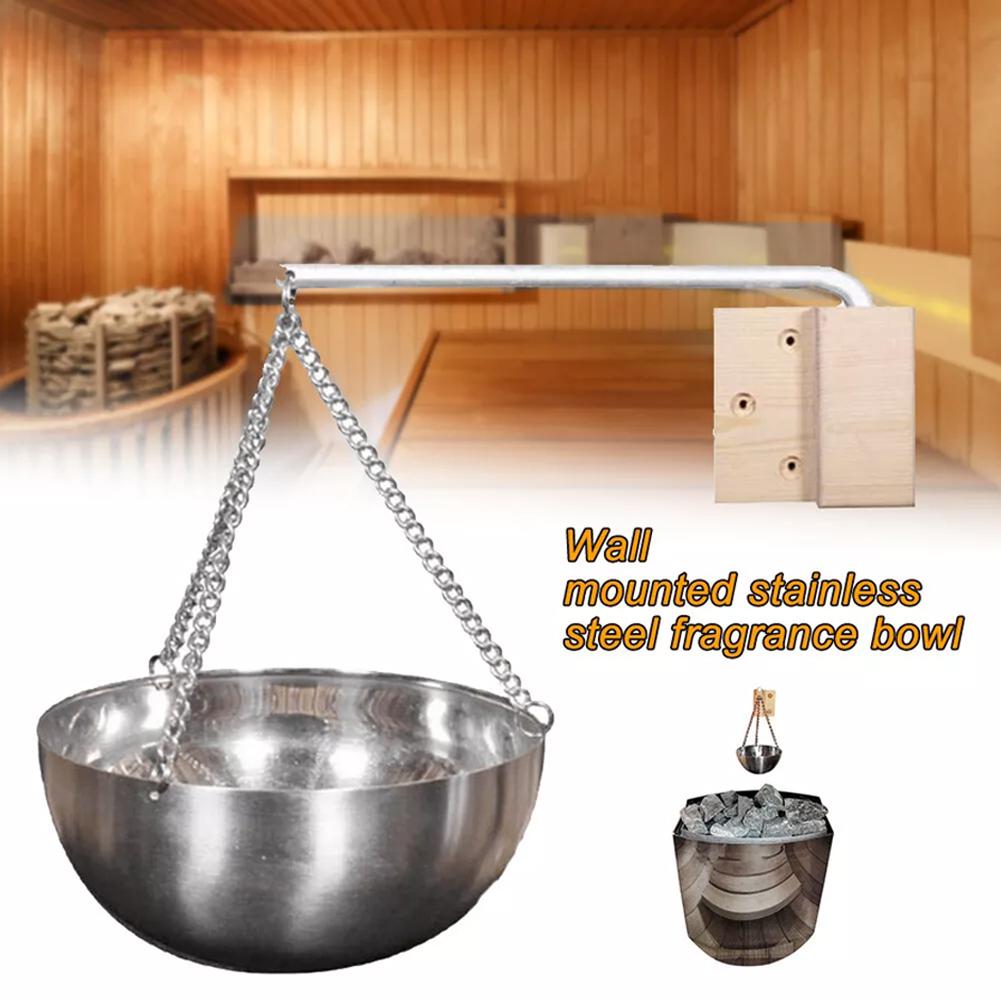 Relaxation Environment 12 Cm Heatable Aroma Bowl Elegant Sauna Decoration Natural Aroma Evaporation Room Temperature Activation