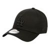 [New Era] Кепка 39THIRTY NEWERA Мужская Женская Шляпа MLB Высшая Лига Стрейч Логотип Бренда Бейсболка SM Лос-Анджелес Доджерс Полностью Черная [Б/У]