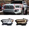 Совместимая светодиодная проекторная фара в сборе для Toyota Tacoma 2016-2023.