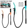 Насос для перекачки жидкостей 2,4 галлона в минуту Насос для перекачки жидкостей с насадкой для контроля потока Портативный Автомобильный Транспортный Насос для Перекачки Топлива Бензина Всасывающий