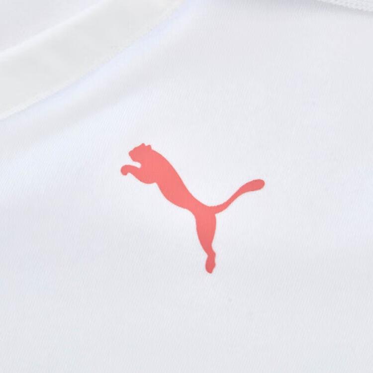 Puma Графичная футболка-поло женская SS25 Белая 02 633121-02