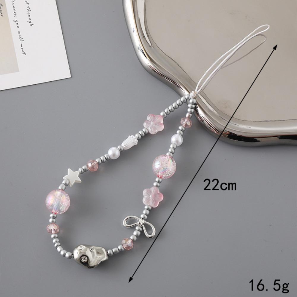 Clear Anti-Lost Phone Chain Cute Keychain Pendant Fashion Luggage Pendant