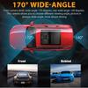 4-Inch HD Dual-Lens Touchscreen WiFi Car Dashcam