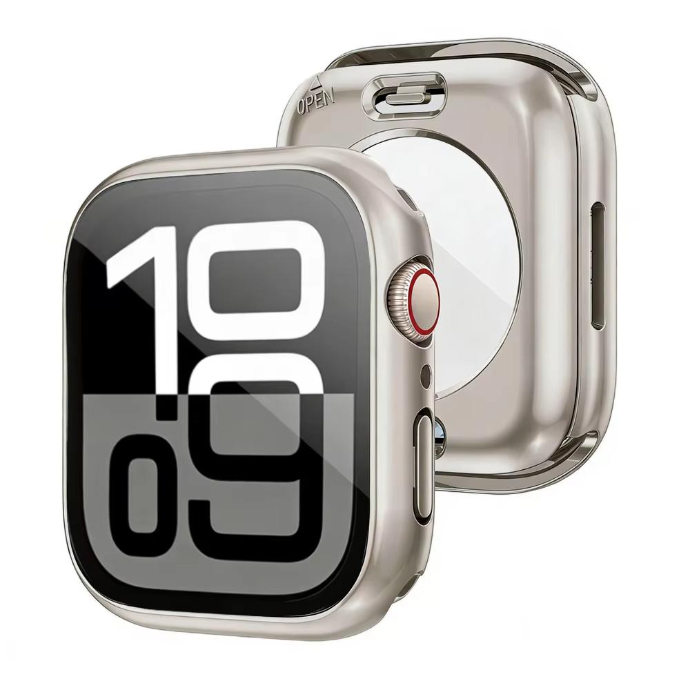 Защитная пленка для корпуса Apple Watch 40 41 42 44 45 46 мм 360° Полностью защитный чехол+Задний бампер для iWatch 11 SE 3 10 9 8 7 6 5