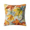 Autumn Maple Leaves Pillow Case Vintage Pillow Cover Soft Custom Diy Cushion Cover Pillowcases For Living Room Chair