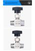 304 Stainless Steel High-Pressure Needle Valve, Male/Female Thread, Shut-off & Flow Control, 1/4 & 1/2 Inch