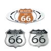 Saki&Masa Emblem Route 66 Sticker Car Motorcycle Retro Decal Route 66 Set of 3