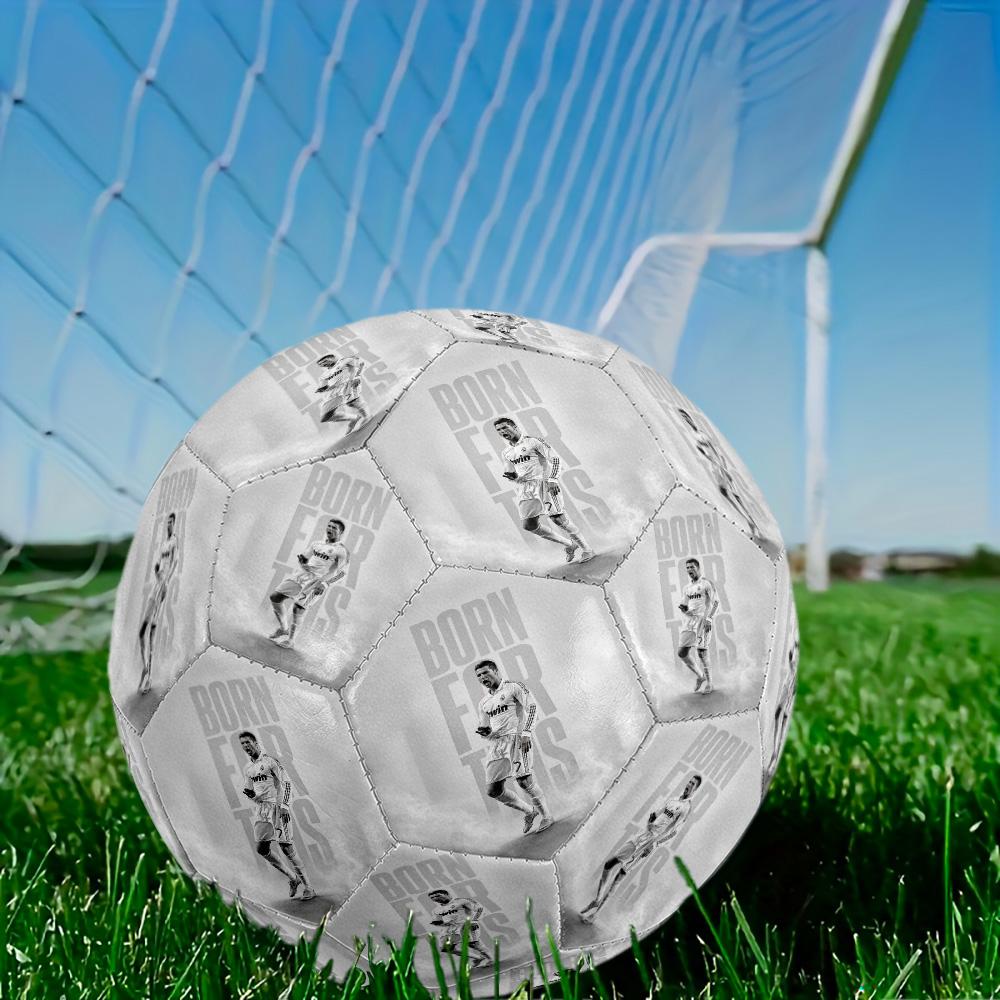 Cristiano Ronaldo30 Size 5 Football Machine-Stitched Indoor/Outdoor Universal Football Ideal for Soccer Enthusiasts