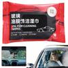 5 пакетов салфеток для удаления пыли очиститель для лобового стекла автомобиля портативные салфетки для чистки автомобиля
